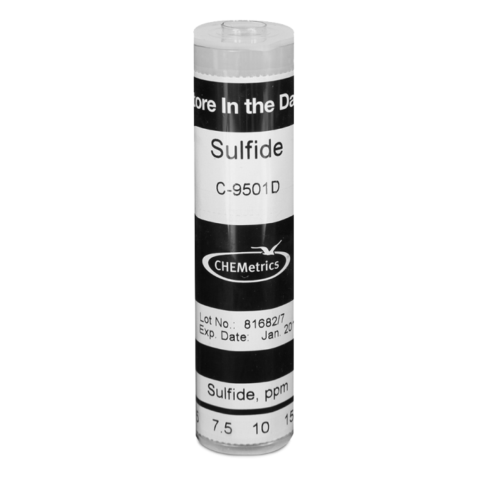 K9510D-Sulfide 황화물 키트, CHEMetrics K-9510D-Sulfide