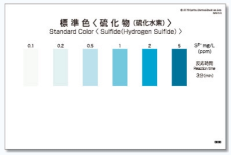 WAK-S 황화물 팩테스트 Sulfide Packtest