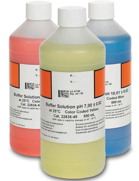 22835-49 pH7.00표준용액 color-coded yellow, 500mL
