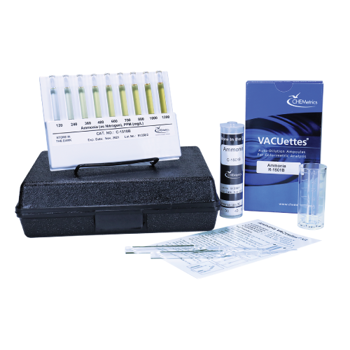 K-1510B 암모니아성질소 테스트키트 Ammonia-N Chemetric