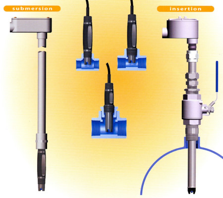 S410-GTk Flat type pH전극 삽입깊이12.7mm, PT1000 온도보상타입