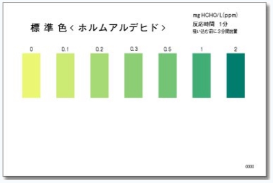 WAK-FOR 포름알데히드 팩테스트, Formaldehyde Packtest