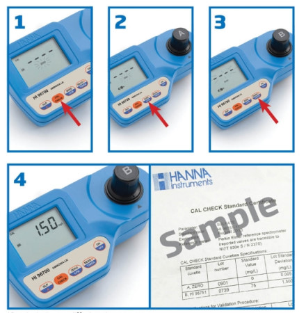 HI-96701 잔류염소 측정기 Free Chlorine Photometer