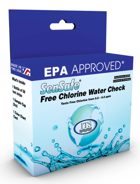 B50-FreeCl 잔류염소키트 Free Chlorine Water Check Test Strips 481026