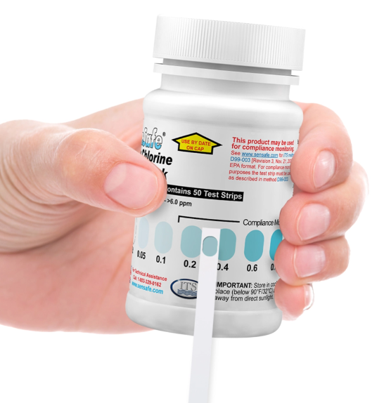 B50-FreeCl 잔류염소키트 Free Chlorine Water Check Test Strips 481026