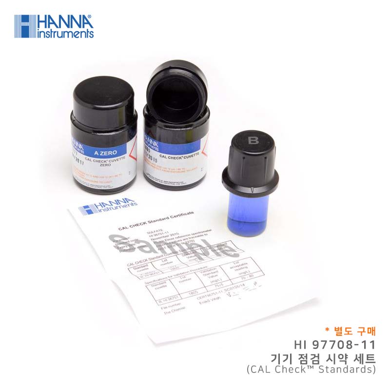HI97707 저농도 아질산염(NO2-N)이온 분석용 비색계