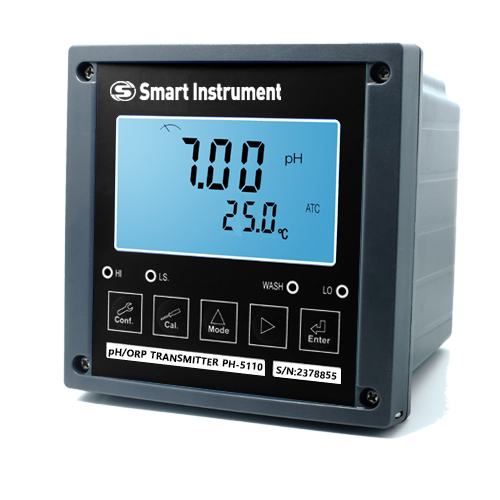 PH-5110RS-GS5 호기조, 무산소조 pH측정기 천세 GS-5 pH센서