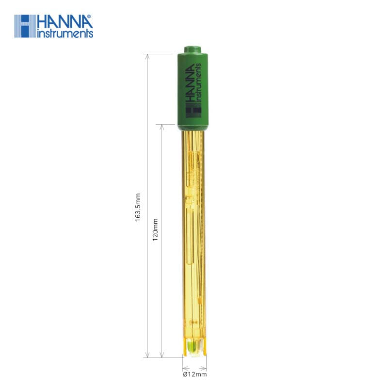HI1230Y pH,온도 전극 BNC,RCA 커넥터 타입 커넥터